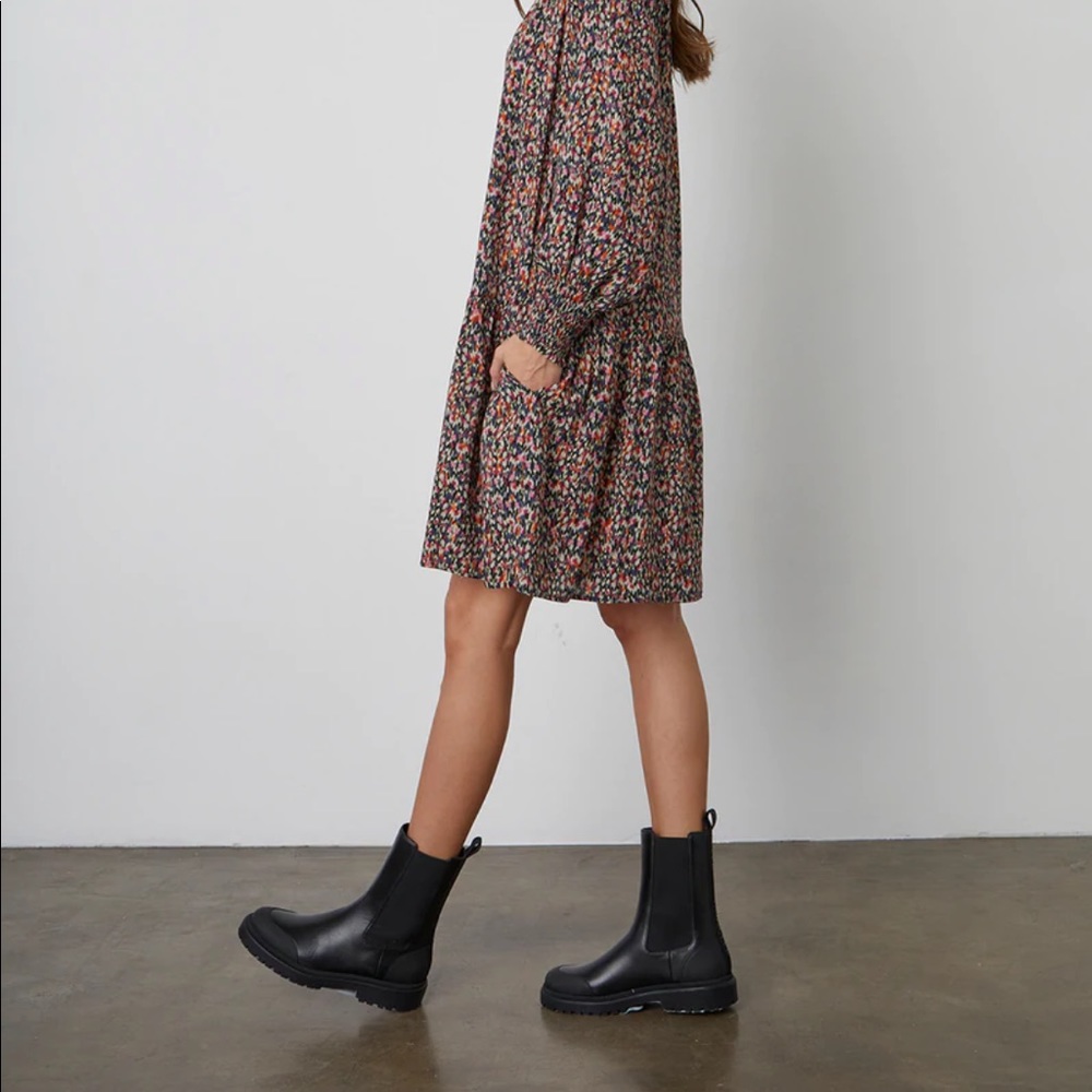 Velvet Esther Printed Challis Dress